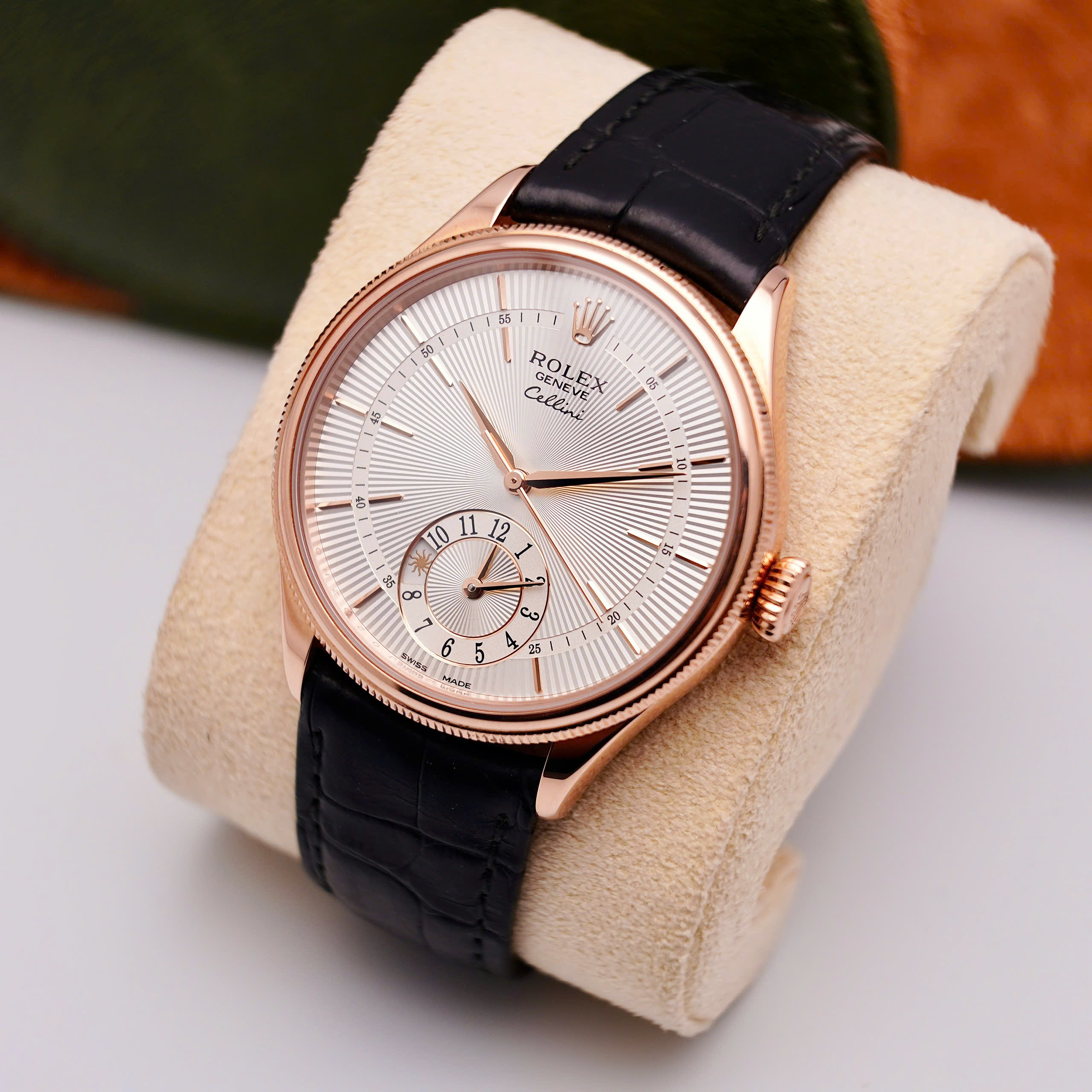 Đồng hồ Rolex Cellini Dual Time 50525 Cũ Đồng hồ Rolex Cellini Dual Time 50525 Cũ
