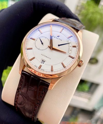 Đồng Hồ Zenith Captain Power Reserve 18.2121.685/01.C498 18k Rose Gold Cũ
