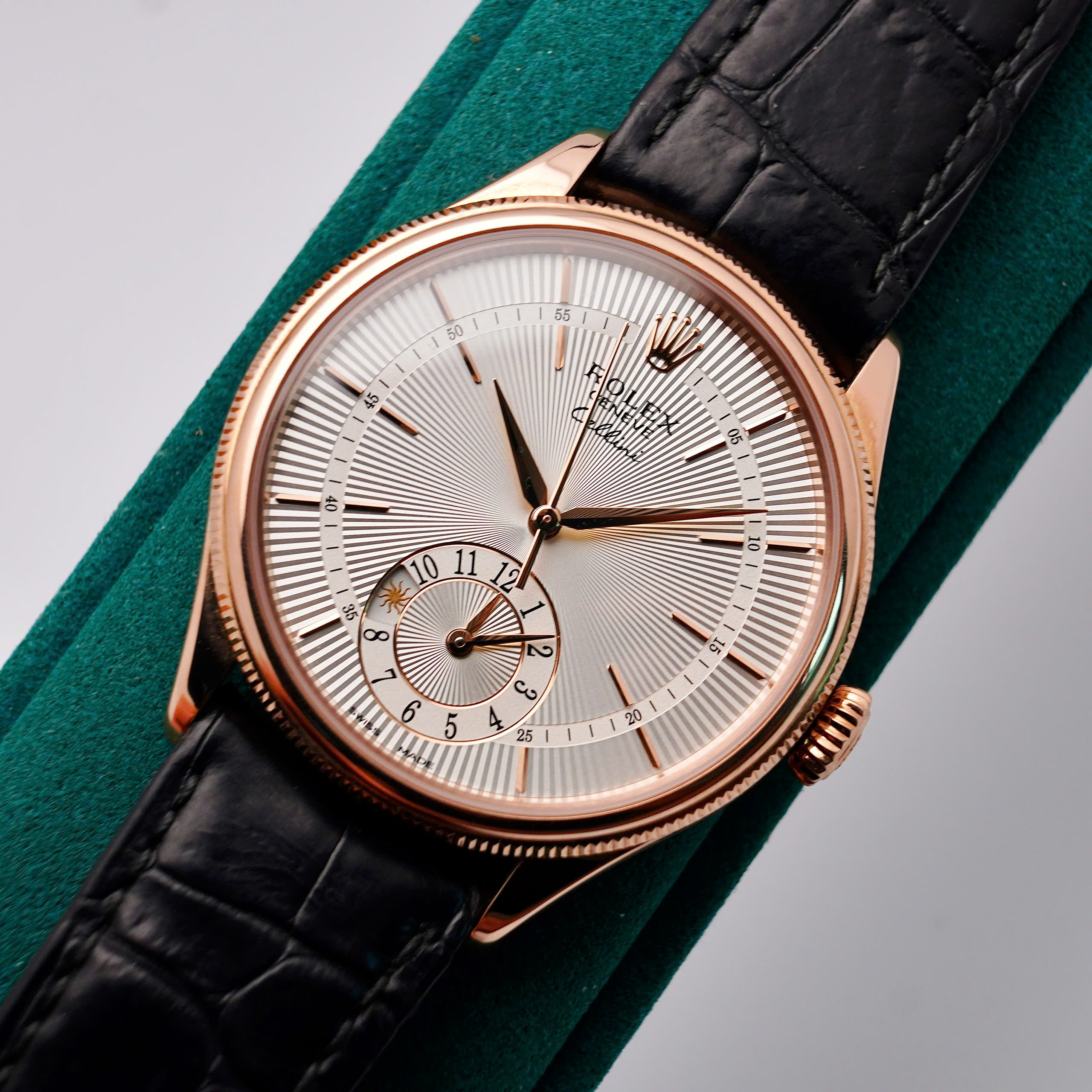 Đồng hồ Rolex Cellini Dual Time 50525 Cũ Đồng hồ Rolex Cellini Dual Time 50525 Cũ