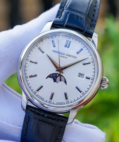 Đồng hồ Frederique Constant Classic Moonphase FC-330SS5B6 Cũ