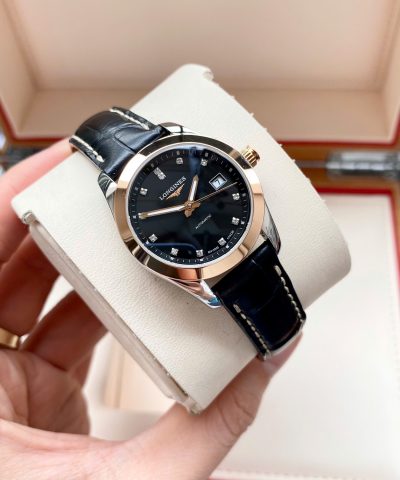 Đồng hồ Longines Classic Diamond Black L22855583 Cũ