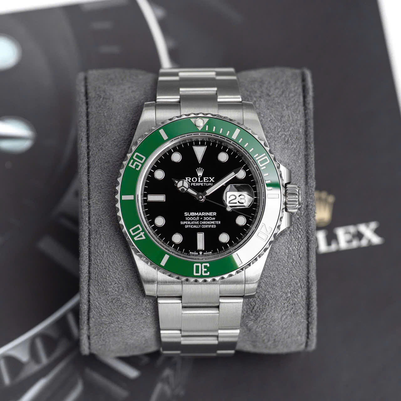 Đồng hồ Rolex Submariner Date 126610LV Starbucks Cũ Đồng hồ Rolex Submariner Date 126610LV Starbucks Cũ
