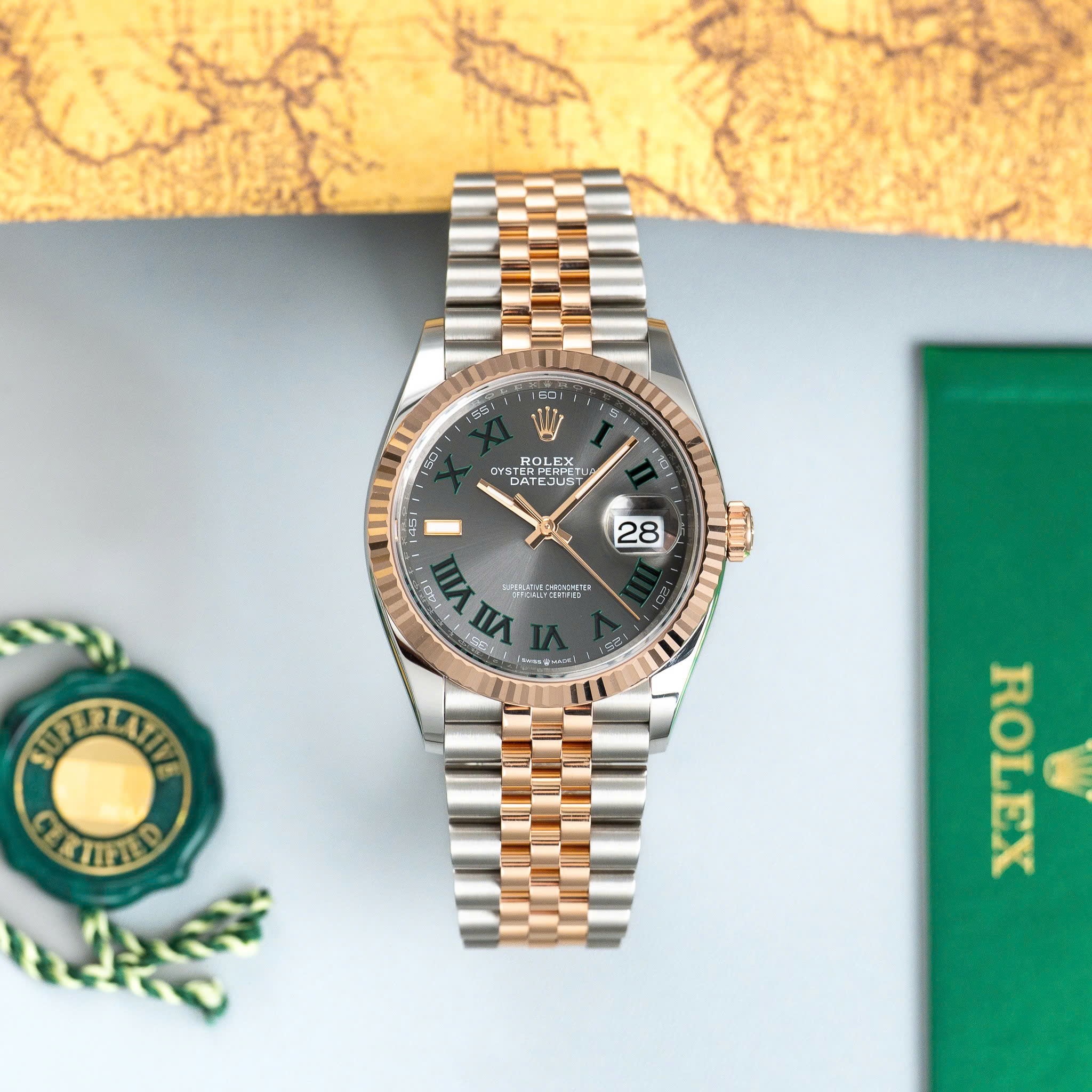 Đồng hồ Rolex Datejust 126231 Wimbledon Cũ Đồng hồ Rolex Datejust 126231 Wimbledon Cũ