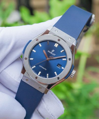 Đồng Hồ Hublot Classic Fusion 542.ΝΧ.717Ο.RX Blue Cũ