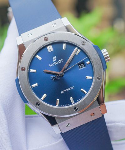 Đồng Hồ Hublot Classic Fusion 542.ΝΧ.717Ο.RX Blue Cũ