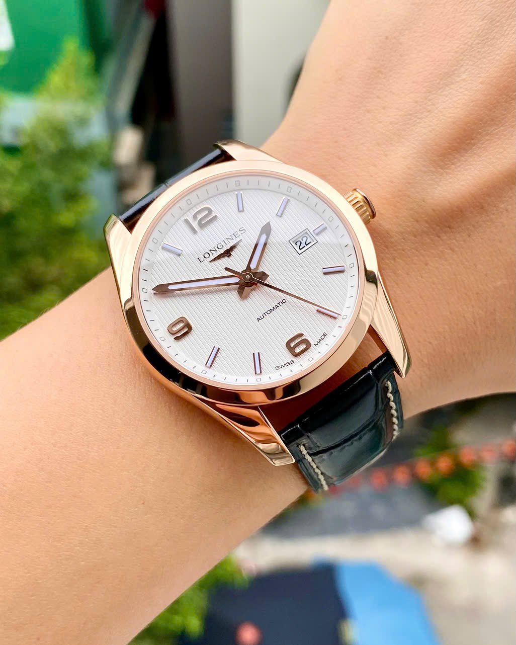 Đồng hồ Longines Conquest Classic L2.785.8.76.3 Cũ Đồng hồ Longines Conquest Classic L2.785.8.76.3 Cũ