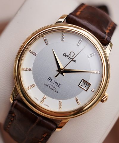 Đồng hồ Omega DeVille Prestige Diamond 4617.35.02 Cũ