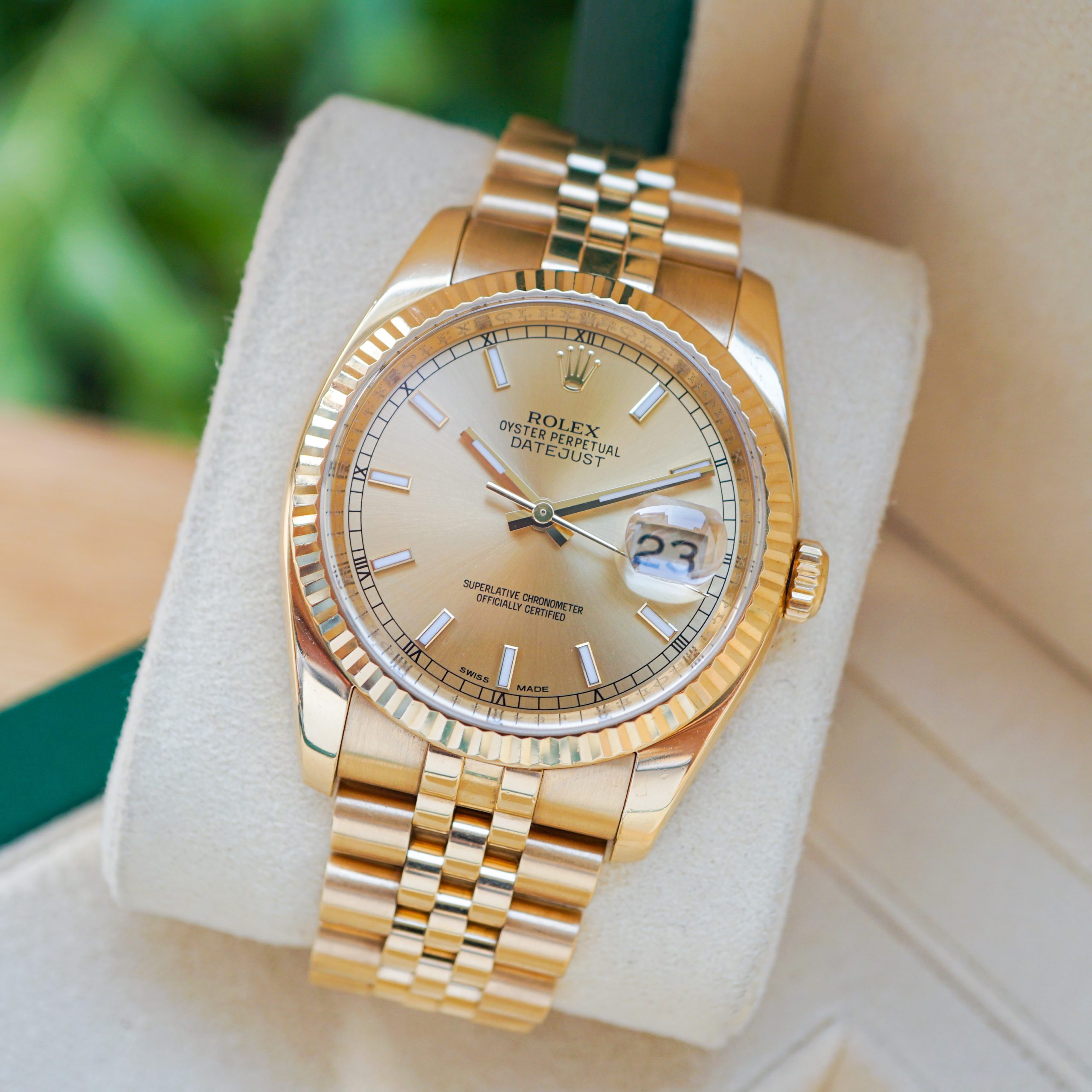 Đồng hồ Rolex Rolex DateJust 116238 Index Cũ Đồng hồ Rolex Rolex DateJust 116238 Index Cũ