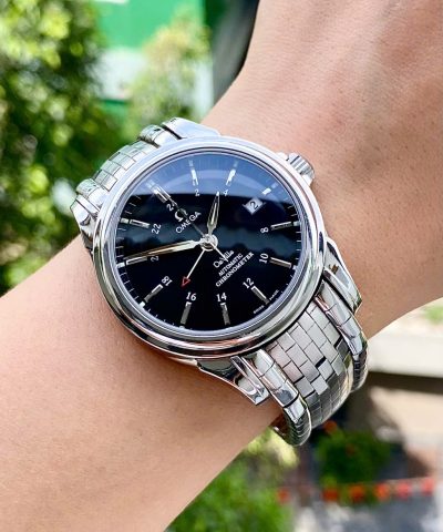Đồng hồ Omega De Ville Co-Axial Chronometer GMT 4533.50.00 Cũ