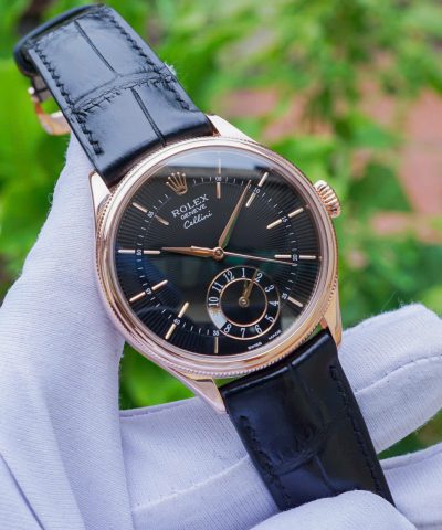 Đồng hồ Rolex Cellini Dual Time 50525 Cũ