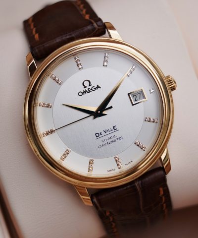 Đồng hồ Omega DeVille Prestige Diamond 4617.35.02 Cũ