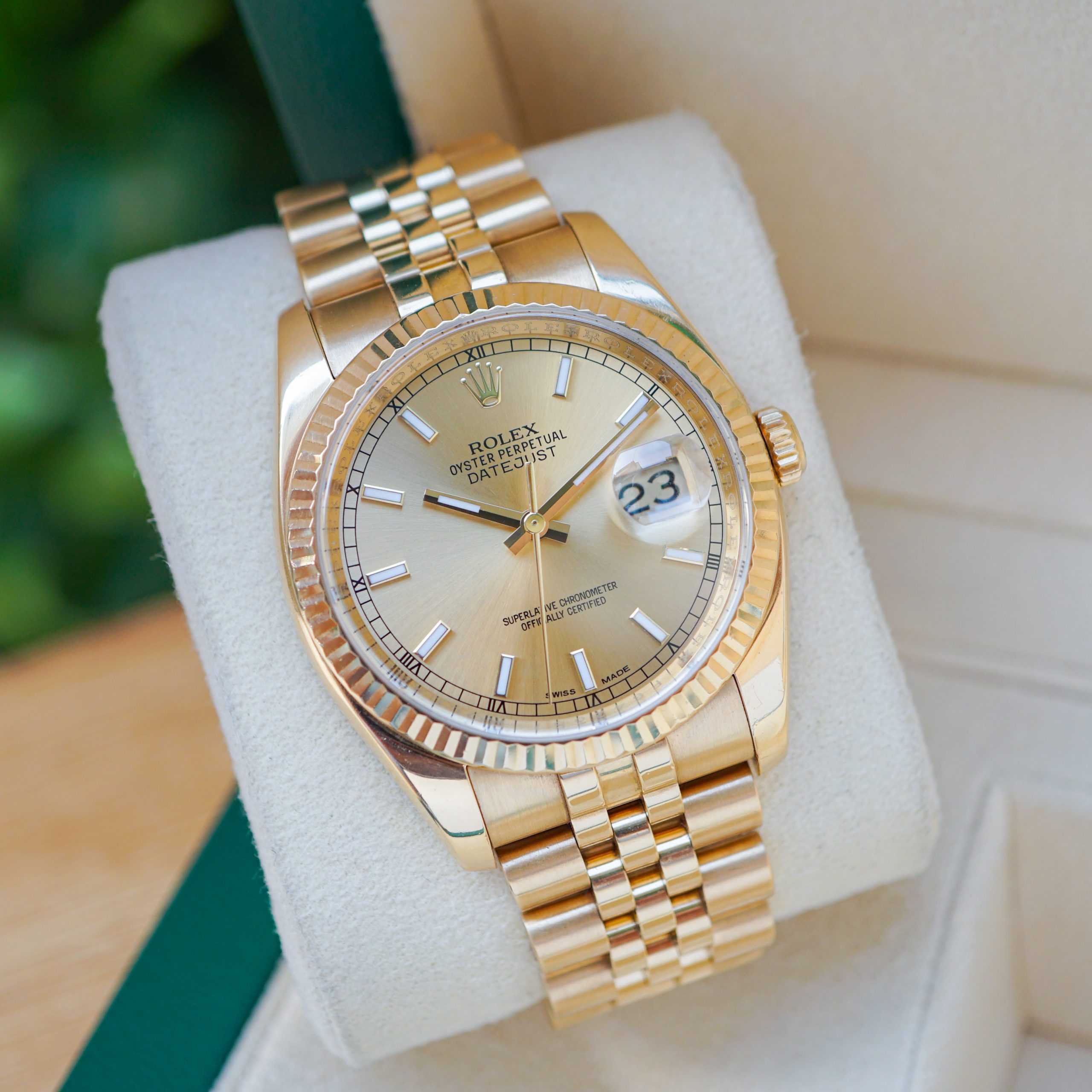 Đồng hồ Rolex Rolex DateJust 116238 Index Cũ Đồng hồ Rolex Rolex DateJust 116238 Index Cũ
