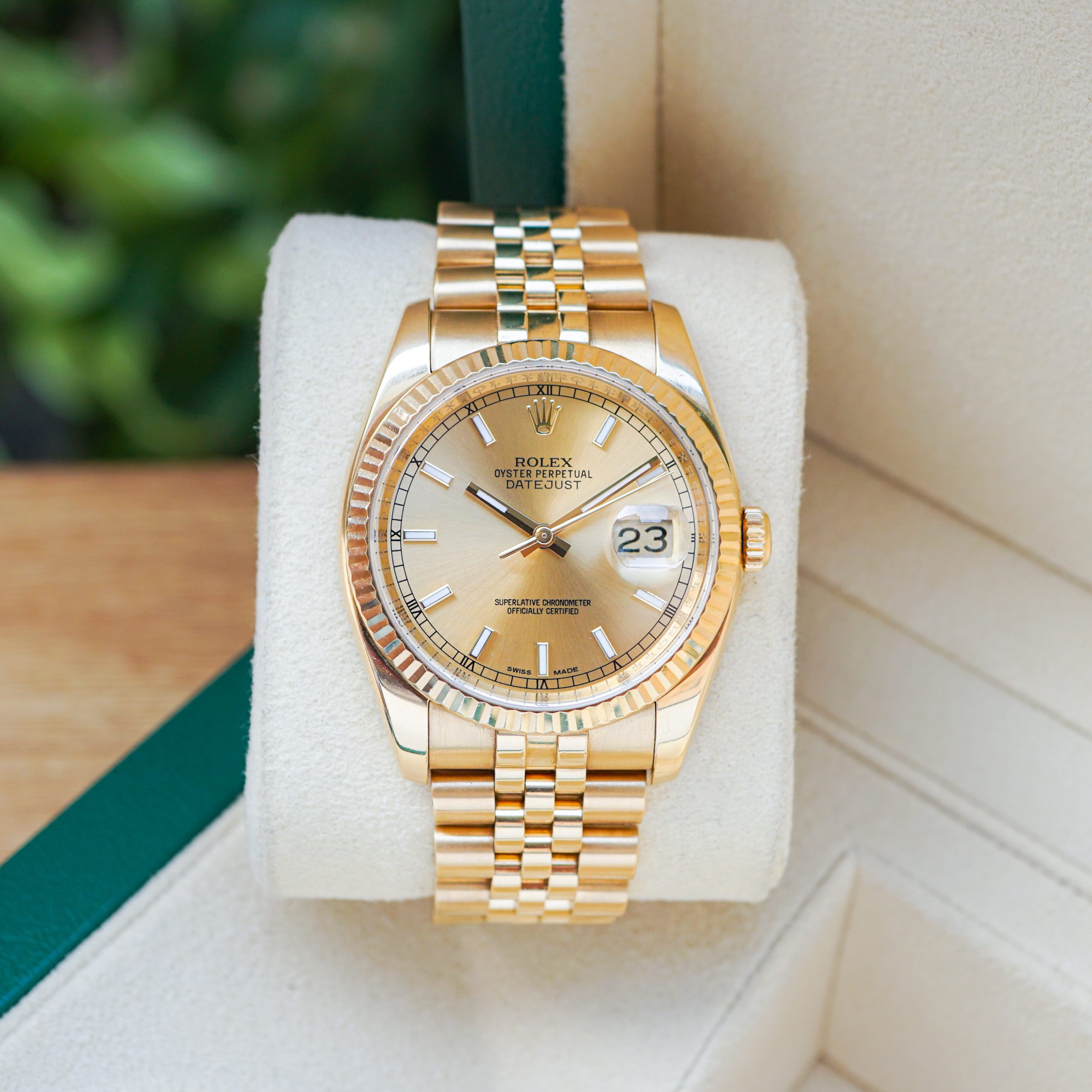 Đồng hồ Rolex Rolex DateJust 116238 Index Cũ Đồng hồ Rolex Rolex DateJust 116238 Index Cũ