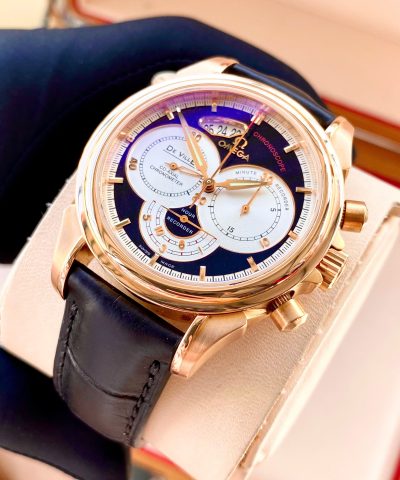 Đồng hồ Omega Deville Co-Axial Chronoscope 4656.50.31 Cũ
