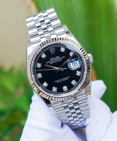 Đồng hồ Rolex Datejust 126234 Black Cũ