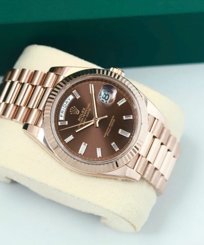 Đồng hồ Rolex Day-Date 228235 Choco Cũ