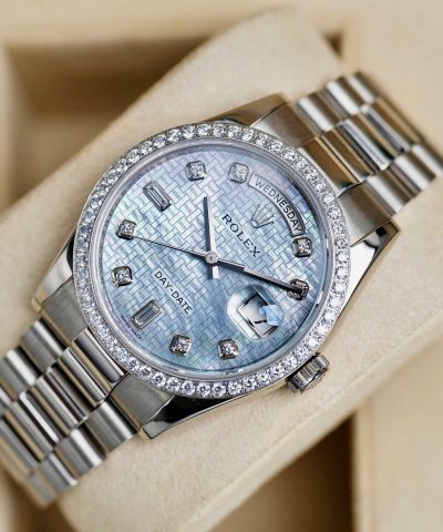 Đồng hồ Rolex Day-Date 118239-0277 Oxford MOP Cũ