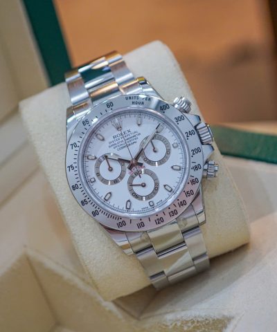 Đồng hồ Rolex Cosmograph Daytona 116520 APH White Dial Cũ
